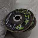 40 Pack 4 1/2 Inch Flap Discs Angle Grinder Sanding Discs Assorted 40/60/80/120 Grit Flap Sanding Disc