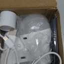 BoRccdit CordlessGlow Battery Operated Light Bulb with Remote，3 Colors + Dimmable + Touch Control Rechargeable Light Bulbs for noHardwired Fixture, up to 24 Hours,2Pack