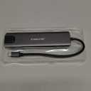 Aluminum Docking Station USB-C Hub with 2 HDMI, Gigabit Ethernet, 4 USB A, USB-C 3.0, PD 100W, SD/TF, 1000Mbps RJ45 LAN Dock Adapter for MacBook Docking Station Laptop, Supports 2 Monitor