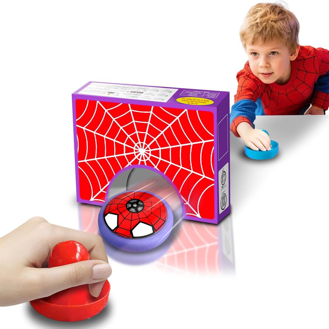 Tabletop Air Hockey Game for Kids,Hover Shell Strike Toy,Tabletop or Floor Multiplayer Sports Game for Ages 4-10,Boy Birthday Gifts-Boy Toys Age 4 6 7 8 9 10 Year Old,Ice Hockey Football