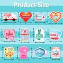 Fancy Land 12Pcs Nurse Magnets for Refrigerator Funny Nursing Magnet Stickers for Locker Nurse Week Gifts for Medical Students Assistants Appreciation Supplies Exchange Gag Favors
