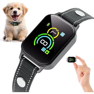 Dog Bark Collar,Bark Collar for Small Dogs,Humane Barking Collar,AUTO Barking Collar,Adjustable Beep Vibration Modes and 7 Sensitivity(Black)