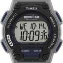 Timex Men's Ironman Triathlon Endure 30 Shock 42mm Watch (Black/Silver-Tone)