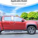 for Colorado Pillar Post Trim Panel Cover Fit for Chevy Colorado/GMC Canyon 2014-2022 Chrome Exterior Accessories 4pcs