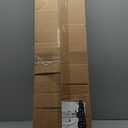 DEXI Kitchen Floor Mats Cushioned Anti Fatigue, 23x86 Long Wide Standing Comfort Runner Rug, Waterproof Retro Floral Memory Foam Padded for Front Sink Laundry, Blue