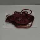 Micro Loop Hair Extensions Straight Human Hair Bulk 50 Strands 1g/Strands Micro Link Human Hair Extension for Women (33# copper brown, 18 Inch(45cm))