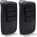 GM3T-R 3-Button Garage Door Openers Remote, Replacement for Genie Remote, Works with Genie Most Garage Door Openers Since 1995, Replacement for GM3T-BX/G3T-R/G3T-A/AT95/ACSRS, 2Pack