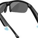 Smart Glasses, Polarized Bluetooth Sunglasses, Built-in Mic & Speakers, Voice Assistant, UV Protection Audio Sun Glass