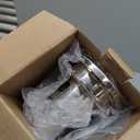 Sneatup Suction Cup Extendable 17-29" Stainless Steel Towel Bar (Brushed Nickel)