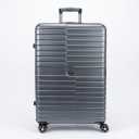 DELSEY PARIS Margot Hardside Luggage, Dual Wheel Spinners for Smooth Travel, Expandable with Spacious & Organizable compartments, Men and Women, Black, Large Check-In 28-Inch