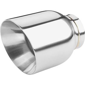 LCGP 2.5" to 4" Diesel Exhaust Tip, 5" Overall Length, Double Wall Design