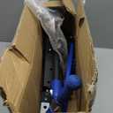 Hover-1 Sunbeam Kick Scooter with Multicolor Wheel Lights, 4.5 Front Wheels, Rear Foot Brake, and 110 Pound Weight Capacity (Blue)