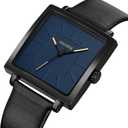Women's Waterproof Leather Watch - Quartz Wrist Watch for Small Wrists, Thin Design