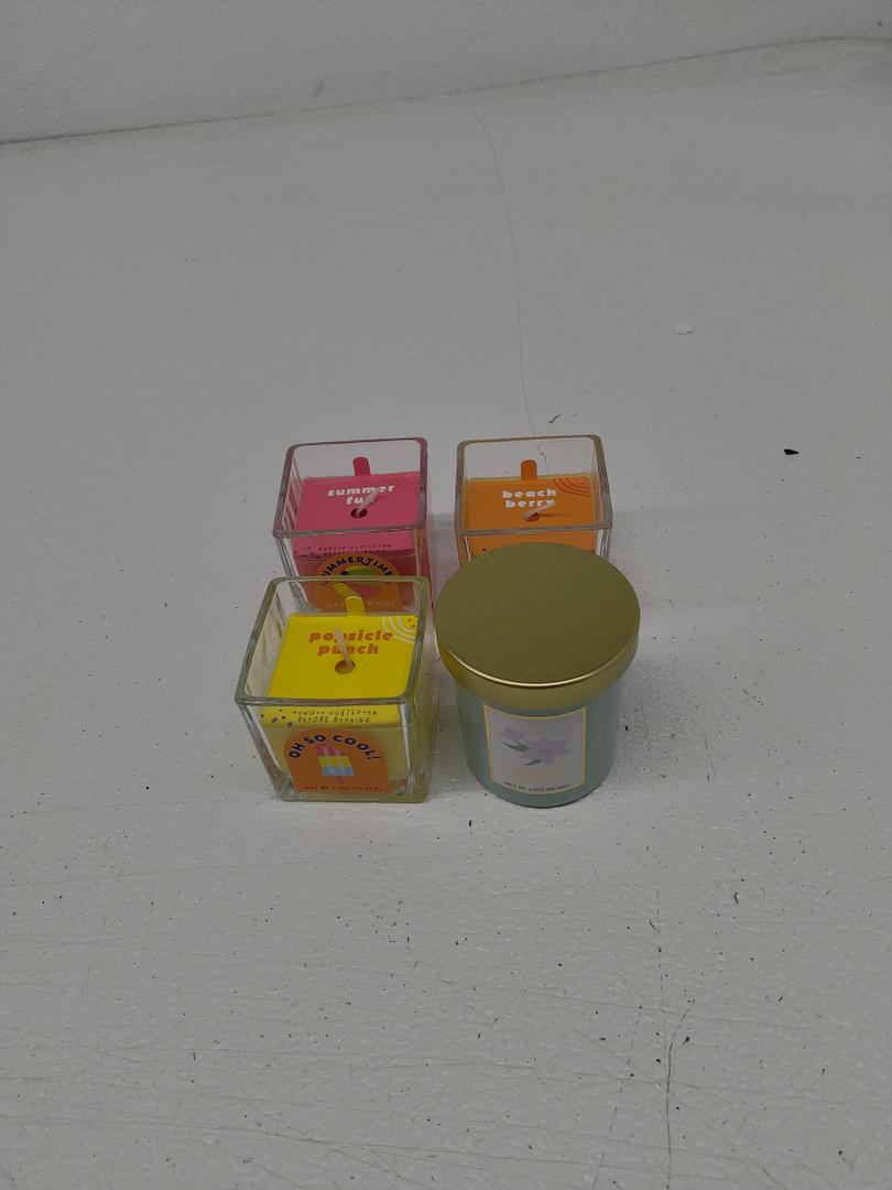 Candle Mixed Pack of 4