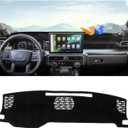 Autorder Dashboard Cover Mat for Toyota 4Runner 2025 2026 / Toyota Tacoma 2024 2025 2026 Accessories Dash Cover Upgrade Velvet Dash Mat Sunshade Glare UV Rays Protector