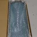 Teal Blue Vanity Tray with Handles, Decorative Tray Desktop Storage Organizer for Bathroom, Living Room, 5.9"*13.7"