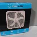 Genesis 20" Box Fan, 3 Settings, Max Cooling Technology, Carry Handle, White (G20BOX-WHT)