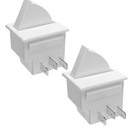 7 Pcs Refrigerator Door Light Switches, Upgraded 3 Pin Fridge Light Switch for GE, Whirlpool, Maytag, Admiral, Amana, Crosley, Jenn-Air, Kenmore, KitchenAid, Magic Chef