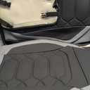 OASIS AUTO Custom Fit Seat Covers Compatible with Toyota Camry (2012-2024) - Fits LE, SE, XLE, XSE, TRD & Hybrid - Waterproof Faux Leather Full Set (Gray)