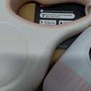 Fida Retractable Dog Leash for Small Breed up to 26 lbs, 16 ft Pet Walking Leash with Dispenser and Poop Bags, Anti-Slip Handle, Reflective Strong Nylon Tape, One-Handed Brake (S, White & Pink)