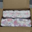 The Honest Company Comfort Dry Disposable Diapers for Sensitive Skin, Hypoallergenic, Rose Blossom + Tutu Cute, Club Box Size Newborn 72 Count