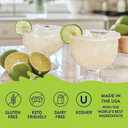 Jordan's Skinny Mixes Sugar Free Margarita Mix, Flavored Cocktail Mixer for Drinks, Fresh Lime Drink Flavoring for Cocktails & Mocktails, Low Calorie, Gluten Free, Keto Friendly, 32 Fl Oz, 1 Pack