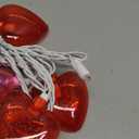 Red Heart String Lights, 8.5Ft Valentines Day Decorations Light with 10 LED Red Heart Lights, Connectable Romantic Fairy Light for Wedding Valentine's Day Anniversary Indoor Party Decor