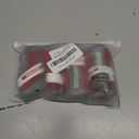 QUMY Dog Shoes for Small Dog, Puppy Dog Boots & Paw Protectors for Winter, Summer Hot Pavement, Waterproof in Rainy Weather, Ourdoor Walking, Indoor Hardfloors Skid-Resistant Soles Red Size 3