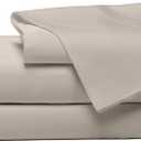 Cozy Earth Luxury Bed Sheet Set - 100% Viscose from Bamboo Fabric, Ultra-Soft & Breathable, Fits Regular & Deep Pocket Mattresses up to 20" - 4 Pieces King Sheet Set Driftwood