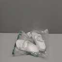 Kids Slides Sandals Boys Girls Toddler Double Buckle Summer Shower Beach Pool Water Shoes Slip on Clouds Slippers (2.5-3 Big Kid, White)