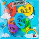 2 x WATINC Kindergarten Graduation Silicone Wristbands Set, Class of 2025 Colorful Happy Graduation Label Bracelets, Rubber Wristband Party Favors Supplies Decoration Students Rewards for Kids (36Pcs)