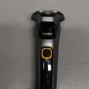 Electric Razor for Men, Rechargeable Electric Shaver with Pop-up Trimmer for Sideburns Trimmer, Wet Dry Cordless Electric Shaver, Travel Lock, IPX6 Waterproof (Black)