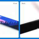 2PCS Pink Adventure Awaits Pattern License Plate Frames for Girl Women - Universal Aluminum Stainless Steel Car Tag Covers Holder with Screws, Caps, Rattle Proof Pads and Handlebar Stickers