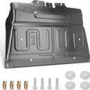 Upgrade Manganese Steel Splash Panel Shield Under Diaper Gas Motor Compatible with 2015-2020 Ford F150 with Gasoline Engine, Underbody Panel Not Fit Raptor Model/3.0L Diesel,ML3Z-7222-D