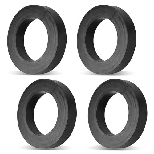 4-Pack 83996 Flush Valve Seal Gasket Compatibile with Kohler Toilets, Replace 1032640, K84284, GP83996 and GP83888, Toilet Tank Gasket Replacement for 4.06" OD x 2.56" ID One-Piece Toilet
