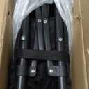 Collapsible Wagon Cart with Wheels Foldable - Folding Utility Heavy Duty Wagons Carts for Grocery Sports Garden Shopping Camping Wheelbarrows (Black, 90L)