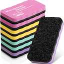 Mr. Pen- Magnetic Dry Erase Erasers, 4"x2.25", 8 Pack, Colorful Magnetic Whiteboard Erasers for White Board, Classroom, Home, Office, Back to School Supplies (Pastel)