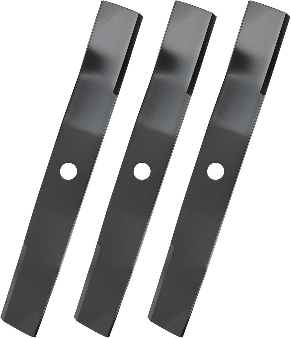 M136195 Mower Blade Compatibles with John Dee re 54" Cut Deck, TCU30316 Medium Lift Blade Compatibles with JD Z920, Z925, 657, Z915 Riding Mower, Replaces M135334, M164016, M144652, TCU30317
