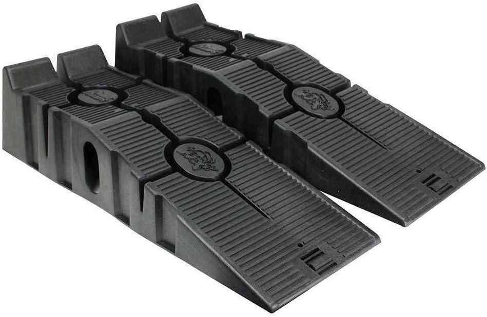 New Vehicle Ramps Car Lifting 12000 Lbs Garage Automotive Repair Black by VV Brothers