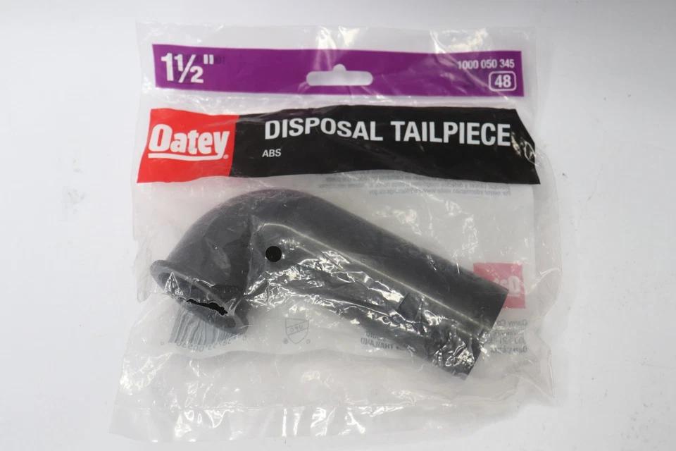 Oatey Garbage Disposal Tailpiece ABS Black 1-1/2" x 4-3/4" HDC2670