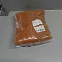 2 x Boucle Decorative Throw Pillow Covers 18"x18" Set of 2  Modern Textured Pillowcases with Faux Leather Contrast Stripe, Neutral Accent for Couch, Bed, or Chair  Leather Brown