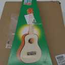 21 Inch Guitar Small Acoustic Guitar for Beginners 6- String Wooden Guitar White