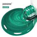 3 x JODSONE Green Cat Eye Gel Nail Polish with Magnet 16.5ml Single Color Magnetic Gel Polish for Holographic Glitter Cat Eye Reflective Translucent Need U V Lamp