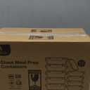 [10-Pack] Glass Meal Prep Containers with Lids, MCIRCO Food Storage Containers with Snap Locking Lids, Airtight Lunch Containers, Microwave, Oven, Freezer and Dishwasher (gray)