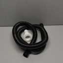 Ciweisah Boat Bilge Plumbing Kit 11/8 Inch Dia 12V Nonautomatic Bilge Pump kit 1100 GPH with 6FT PVC Bilge Pump Hose (Straight Elbow)