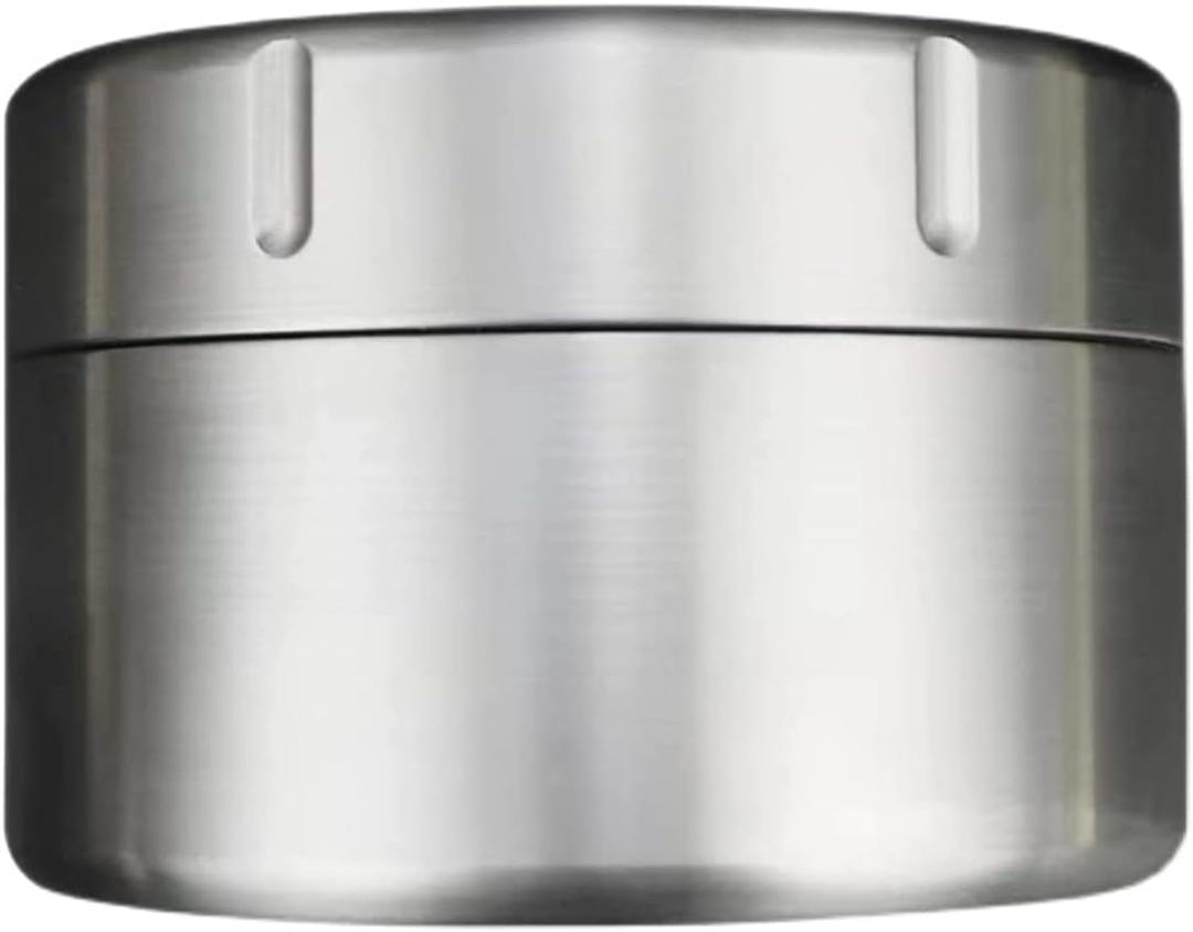 Titanium Pill Container Large, Portable Pill Case Waterproof Heat Resistant, Compact EDC Camping Pill Box, Emergency Pill Carrier, Travel Pill Holder Discreet Daily Medicine Caddy