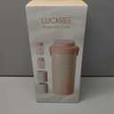 LUCKBEE Portable Breastmilk Cooler - 16oz Breast Milk Cooler Bottle with LCD Temp Display Cooling up to 24 Hours, Breastmilk Chiller with 2pcs Milk Storage Bottles, Breastfeeding Essentials for Baby (Green)