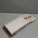 CCWACPP 5 Piece Buddha Canvas Wall Art Buddha Statue Painting Prints Large Zen Wall Decor for Living Room Bedroom Meditation Yoga Room Home Decor Framed (8"x14"x2 8"x18"x2 8"x22"x1) (Gold)