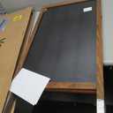Solid Wood A Frame Chalkboard Sign 40"x20", Magnetic Double Sided Sandwich Board, Upgraded Bottom Brace Stable Sidewalk Sign with 8 Liquid Chalk for Cafe Restaurant Wedding Home Business