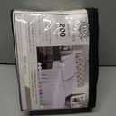 King Size Percale Bed Sheets, 200 Thread Count Cotton Polyester Blend Sheet Set,Wrinkle Free,Breathable,Crisp Refreshing Feeling, 60 Cotton 40 Polyester Cotton Rich Sheets 4 PC(Ivory,King)